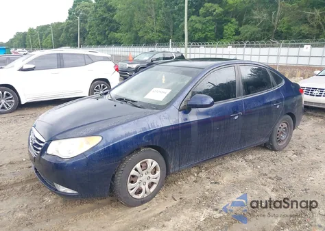 2010 Hyundai Elantra Gls из США, поврежденный, VIN KMHDU4AD9AU008652
